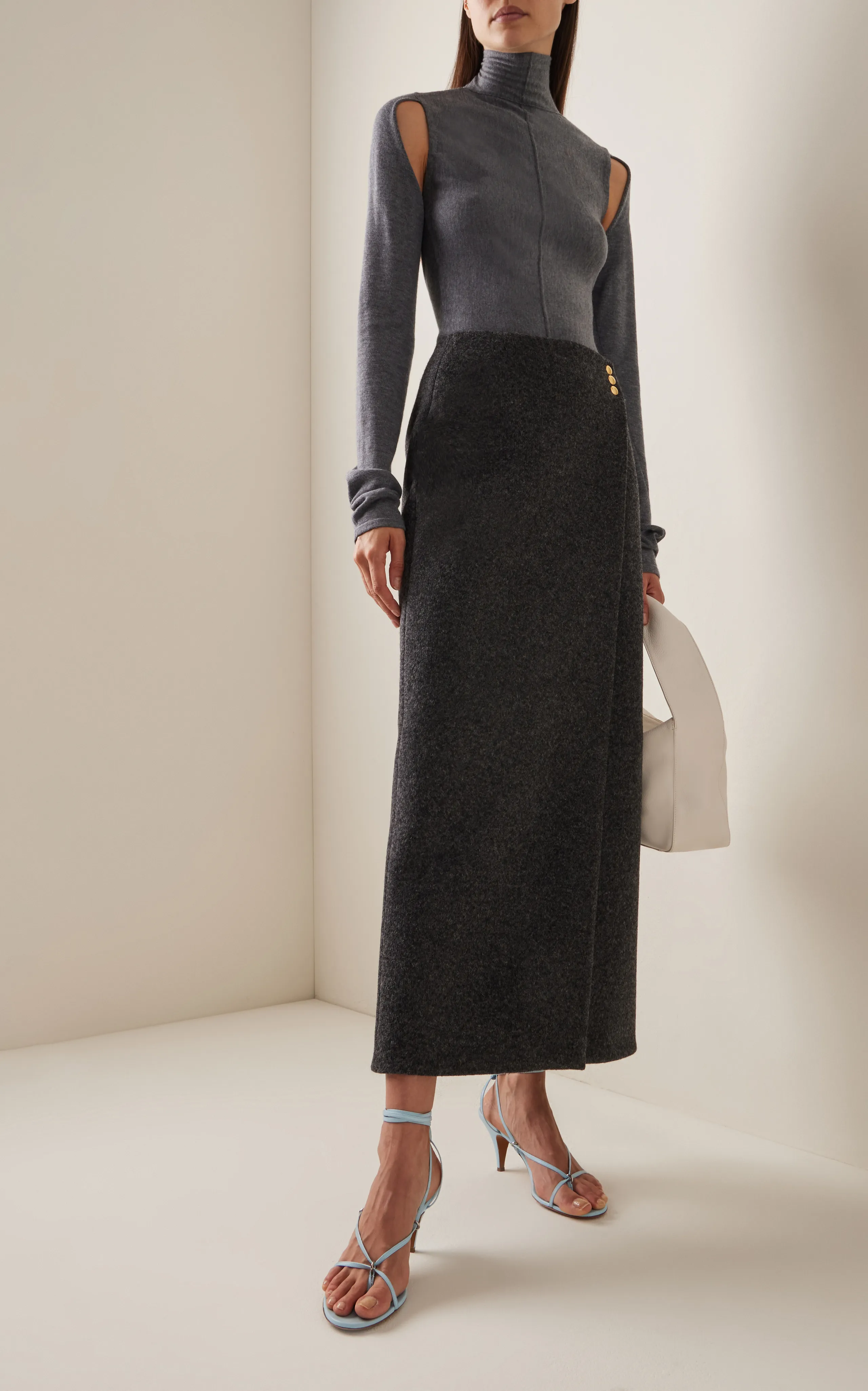 Khaite Marlowe Cutout Wool Sweater